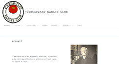 Desktop Screenshot of karate-fonbeauzard.org